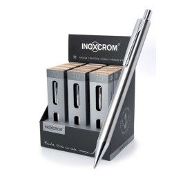 BOLIGRAFO INOXCROM INOX-70 EXP-12