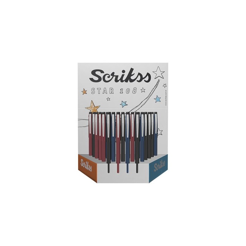 BOLIGRAFO SCRIKSS STAR 108 SURT-EXP-36