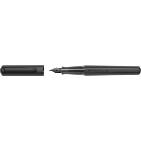 PLUMA FABER-CASTELL HEXO NEGRO MATE (M)
