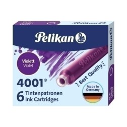 TINTA ESTILOG-PELIKAN 6 CART-TP-6 VIOLET