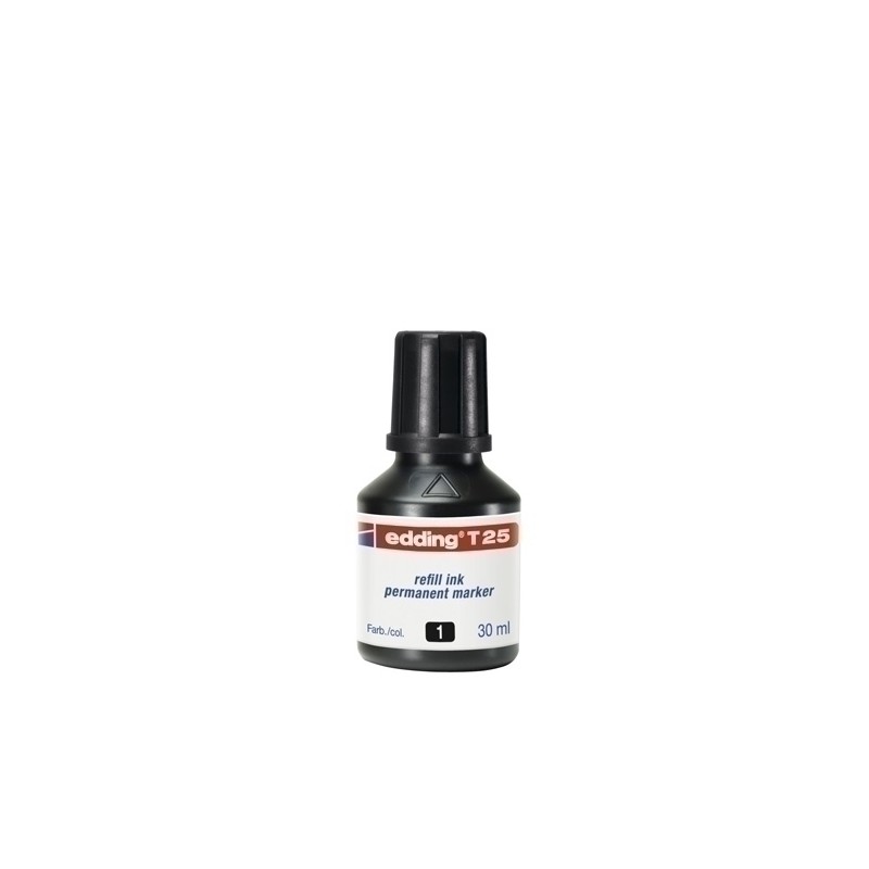TINTA ROTUL-EDDING 30 ml T25 NEGRO