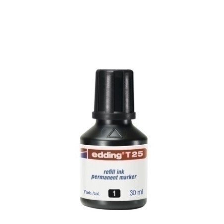 TINTA ROTUL-EDDING 30 ml T25 NEGRO