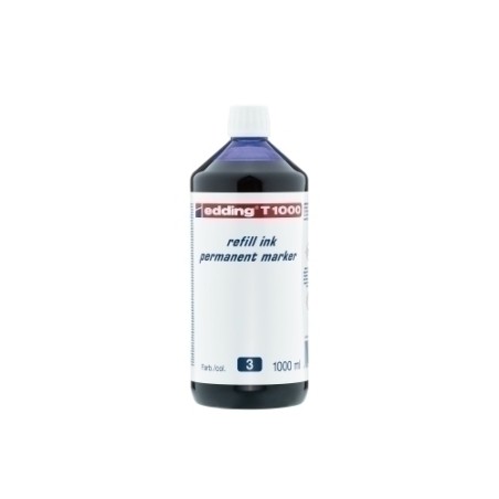 TINTA ROTUL-EDDING 1 litro T1000 AZUL