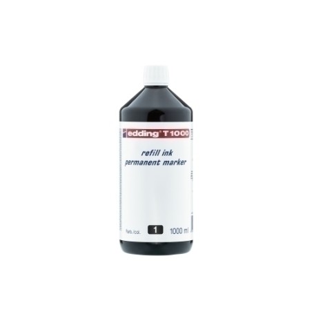 TINTA ROTUL-EDDING 1 litro T1000 NEGRO