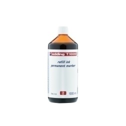 TINTA ROTUL-EDDING 1 litro T1000 ROJO