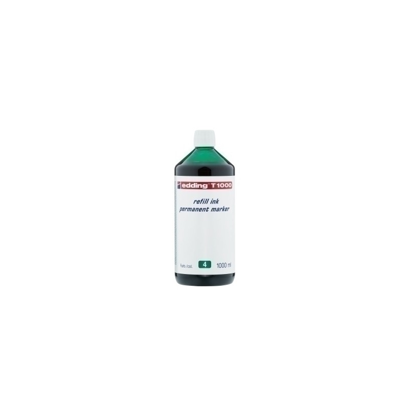 TINTA ROTUL-EDDING 1 litro T1000 VERDE