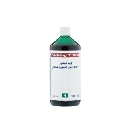 TINTA ROTUL-EDDING 1 litro T1000 VERDE