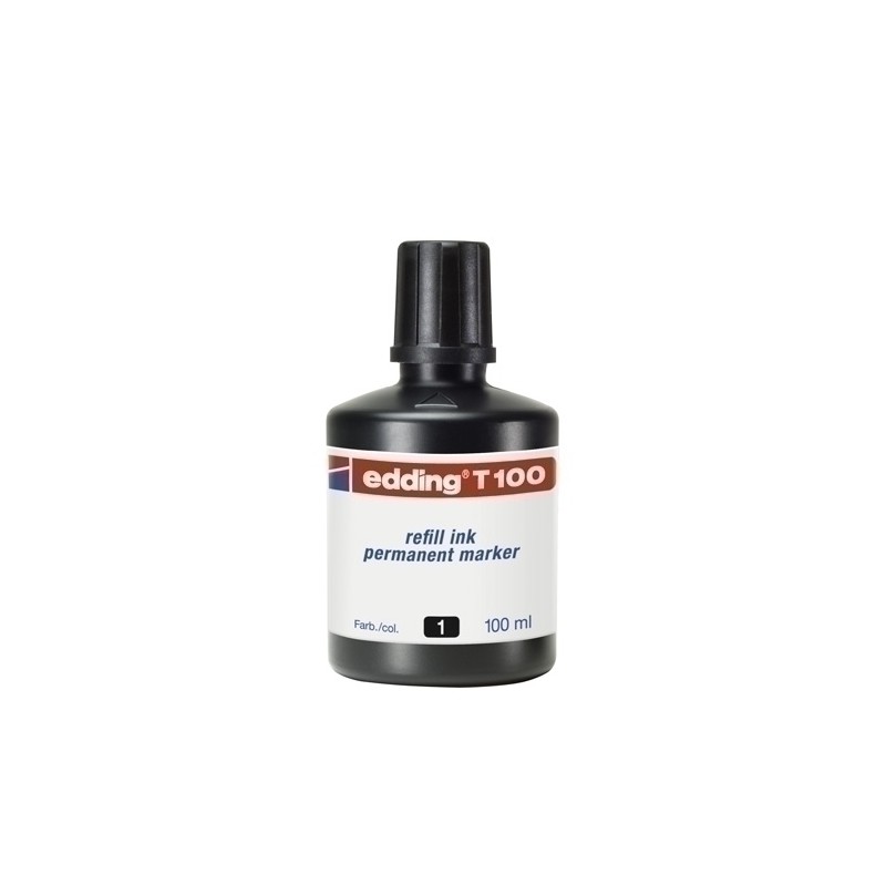 TINTA ROTUL-EDDING 100 ml T100 NEGRO