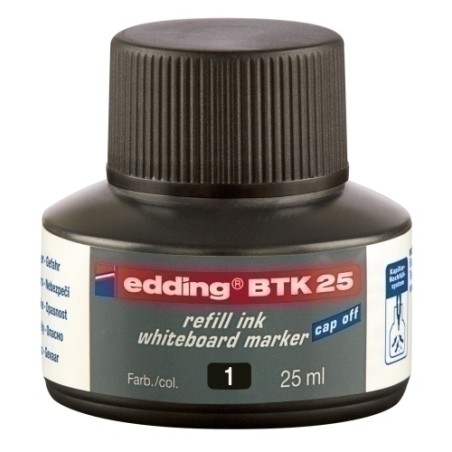 TINTA ROTUL-EDDING PIZ-25 ml BTK25 NEGRO