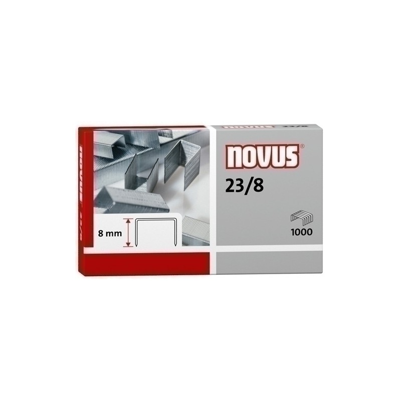 GRAPAS NOVUS GRUESOS 23- 8 GALV-cj-1000