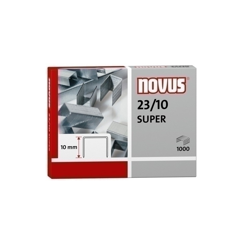 GRAPAS NOVUS GRUESOS 23-10 GALV-cj-1000