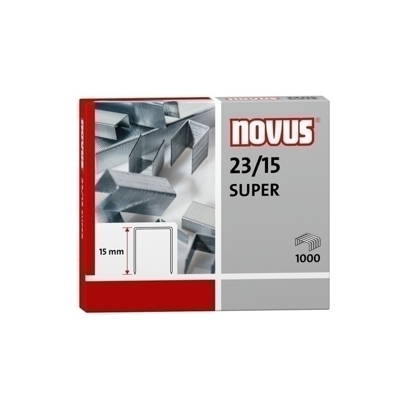 GRAPAS NOVUS GRUESOS 23-15 GALV-cj-1000