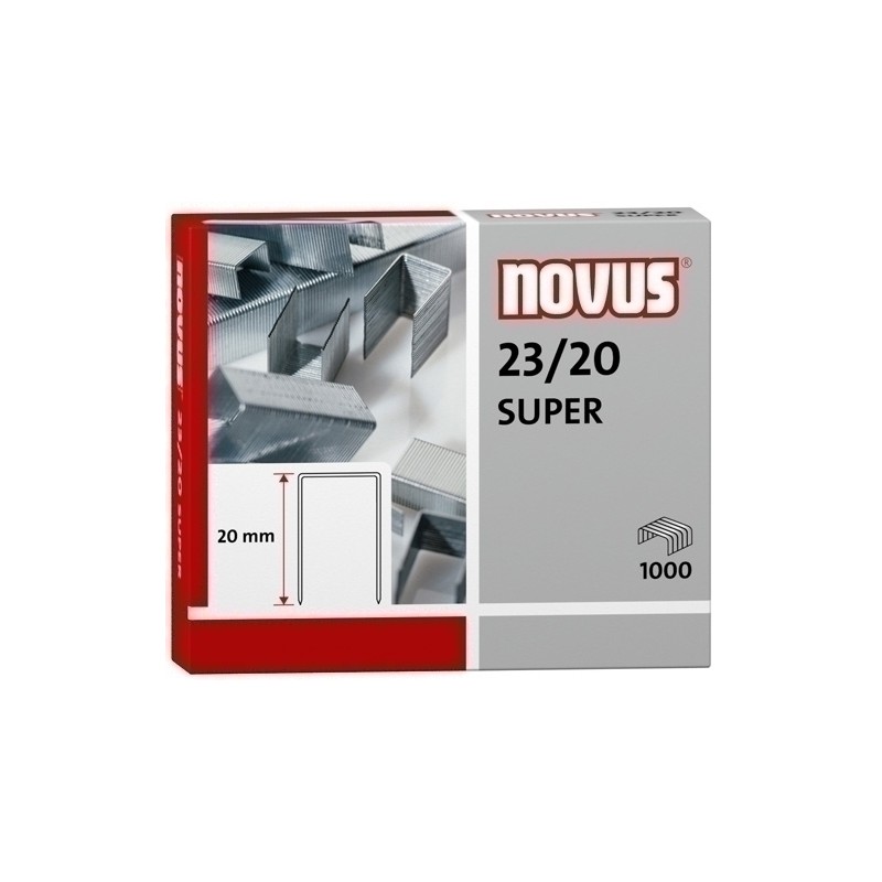 GRAPAS NOVUS GRUESOS 23-20 GALV-cj-1000