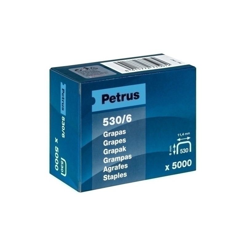 GRAPAS PETRUS CLAV-530- 6 COBR- cj-5000