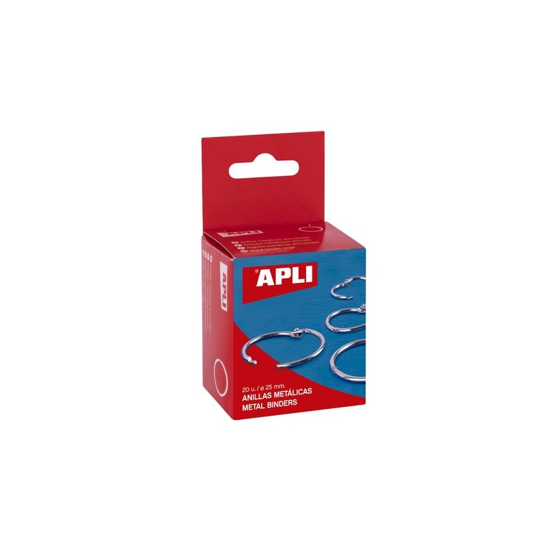 ANILLAS APLI Nº 2 CAJA DE 20   25mm