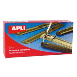 FASTENER APLI METAL DORADO C-50