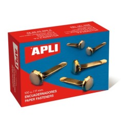 ENCUADERNADOR APLI Nº3 (17 mm) CAJA 100