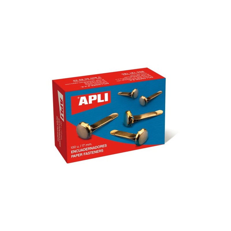 ENCUADERNADOR APLI Nº3 (17 mm) CAJA 100