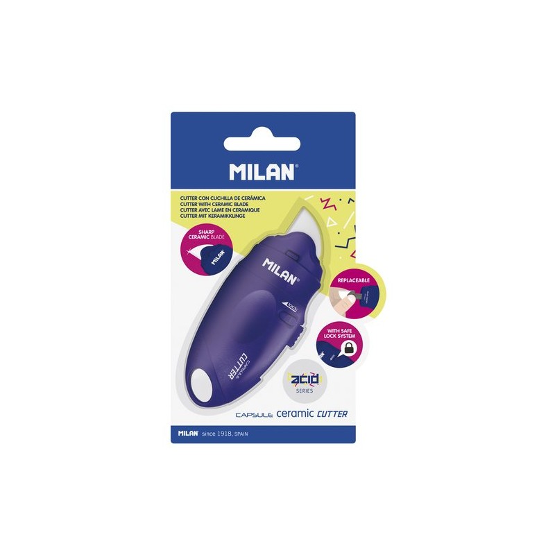 CUTTER MILAN CAPSULE CERAMICA AZUL