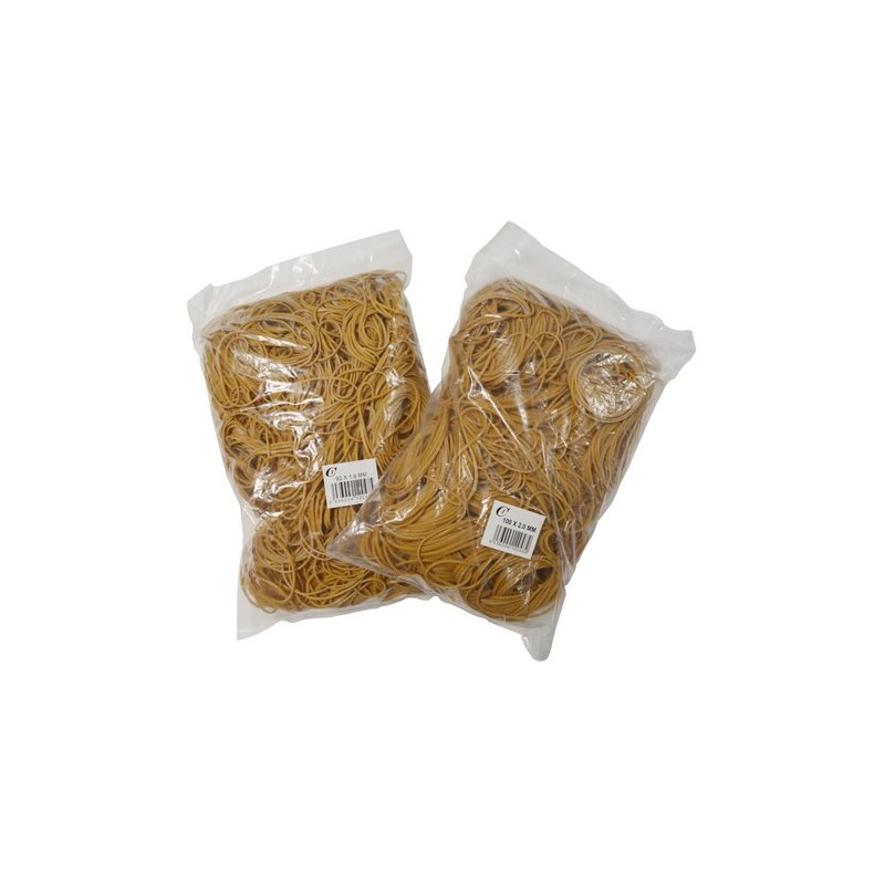 GOMAS ELAST- BOLSA 1 Kg 40 mm Nº4