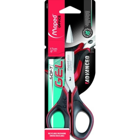 TIJERAS MAPED ADV- GEL 17 cm- SIMETRICA