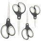 TIJERAS RAPESCO MANGO SUAVE P-4 NEGRO