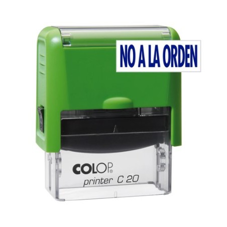 SELLO e-A- COLOP C20 NO A LA ORDEN