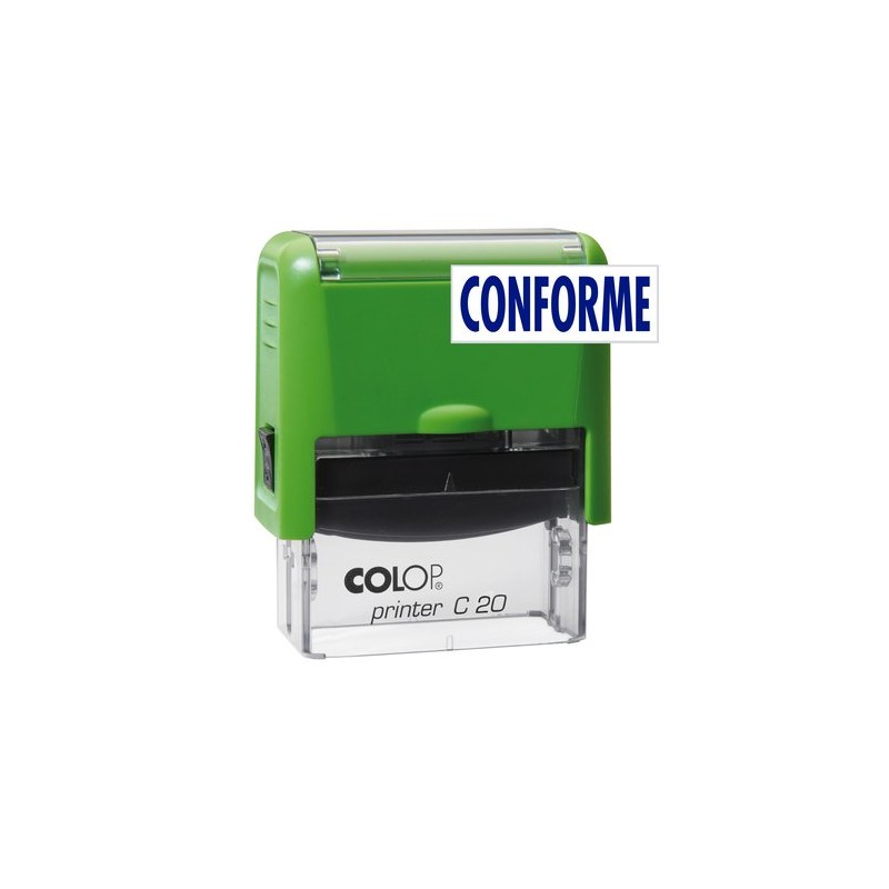 SELLO e-A- COLOP C20 CONFORME TINTA AZUL