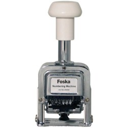 NUMERADOR AUT- FOSKA 6 BANDAS 5mm