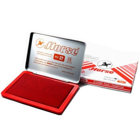 TAMPON HORSE Nº2 ROJO
