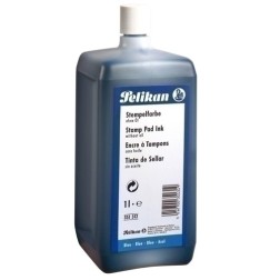 TINTA TAMPON PELIKAN 1 litro AZUL