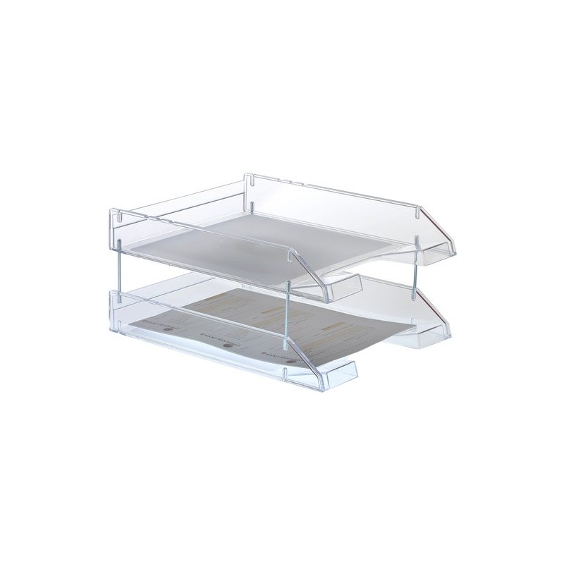 BANDEJA SOBREMESA A-2000 CRISTAL TRANSP-
