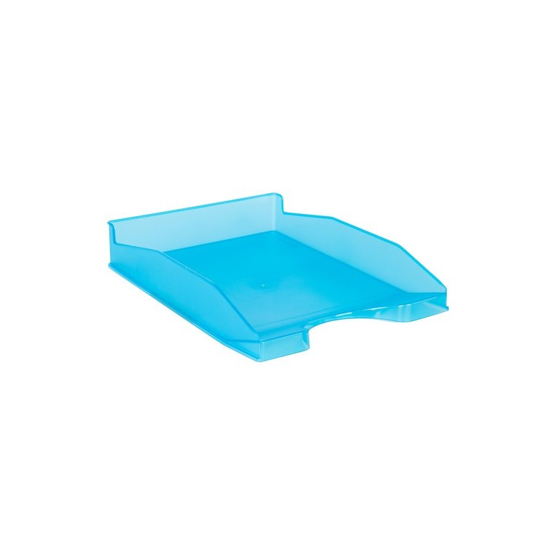 BANDEJA SOBREMESA TRASLUCIDA AZUL