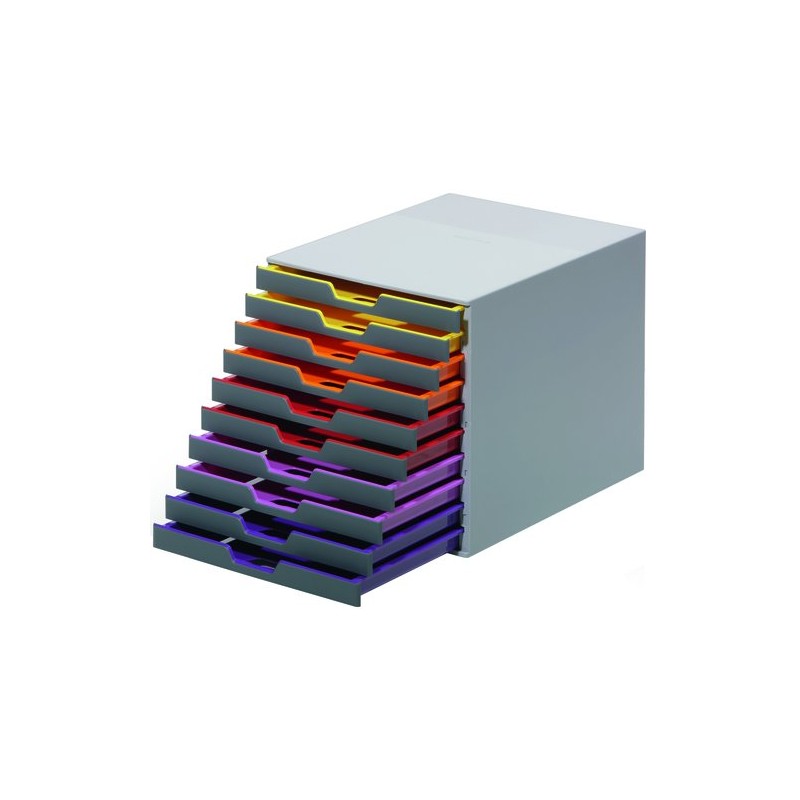 MODULO DURABLE 10 CAJONES VARICOLOR