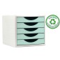 MODULO 5 CAJONES A-2000 VERDE PASTEL