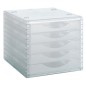 MODULO 5 CAJONES CRISTAL-CRISTAL