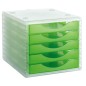 MODULO 5 CAJONES CRISTAL-KIWI