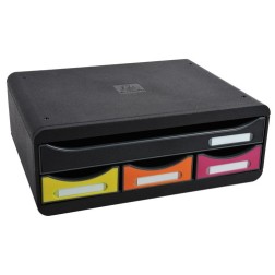 MODULO EXACOMPTA TOOLBOX MINI 4 CAJONES
