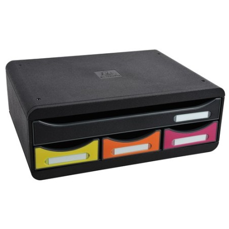 MODULO EXACOMPTA TOOLBOX MINI 4 CAJONES