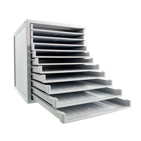 MODULO 11 BANDEJAS GRIS