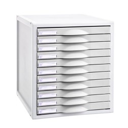 MODULO 11 CAJONES GRIS