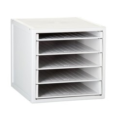 MODULO 5 BANDEJAS GRIS