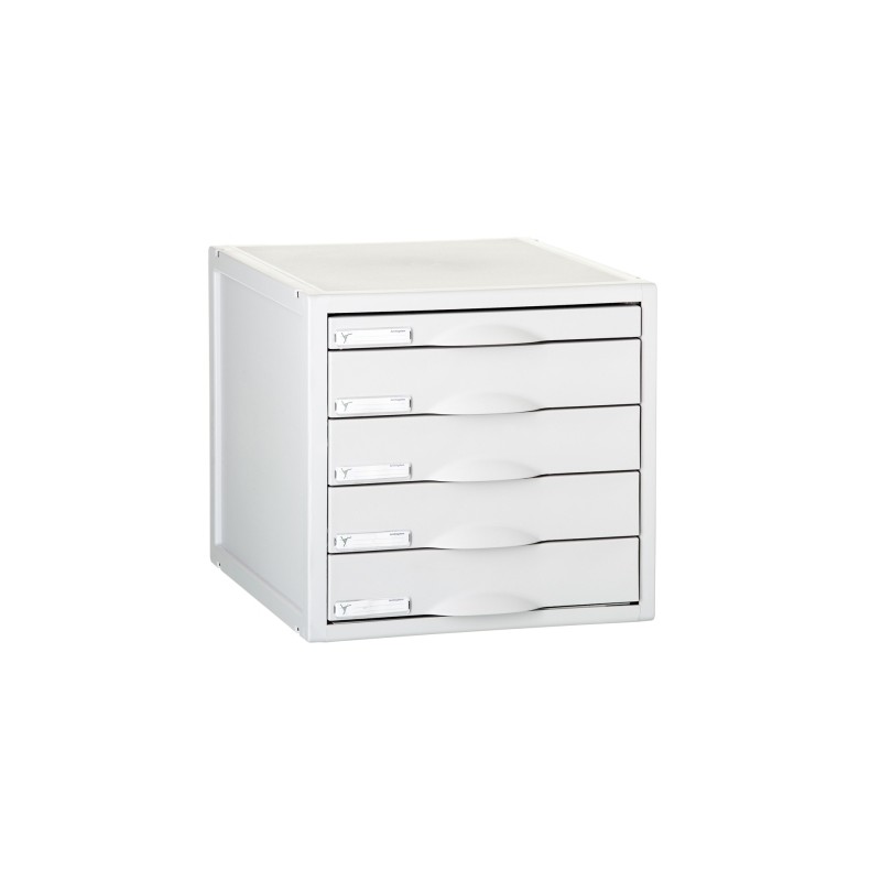 MODULO 5 CAJONES GRIS