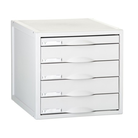 MODULO 5 CAJONES GRIS