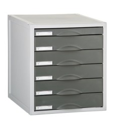 MODULO 6 CAJONES GRAFITO