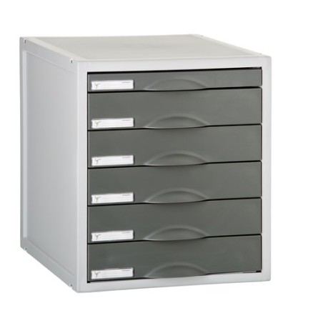 MODULO 6 CAJONES GRAFITO