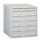 MODULO 6 CAJONES GRIS