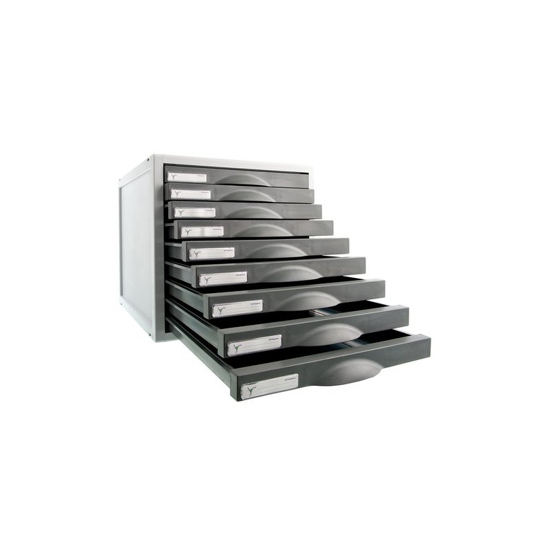 MODULO 9 CAJONES GRAFITO