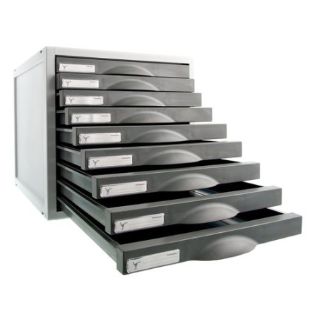 MODULO 9 CAJONES GRAFITO