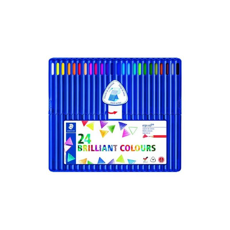 LAPICES COLOR STAEDT-157 ERGOSOFT BOX 24